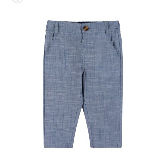 Andy & Evan Chambray Pants Sz 5 - Picture 1 of 6
